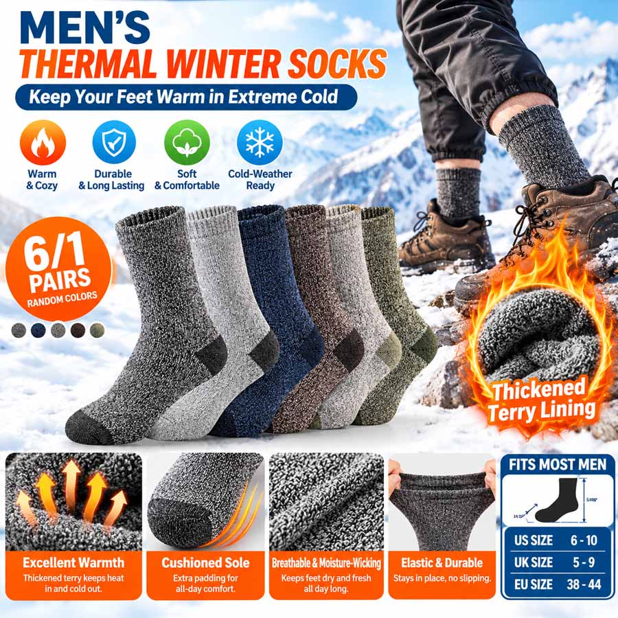 Fishing Socks - Bisiklet, Balık Tutma, Doğa Yürüyüşü İçin