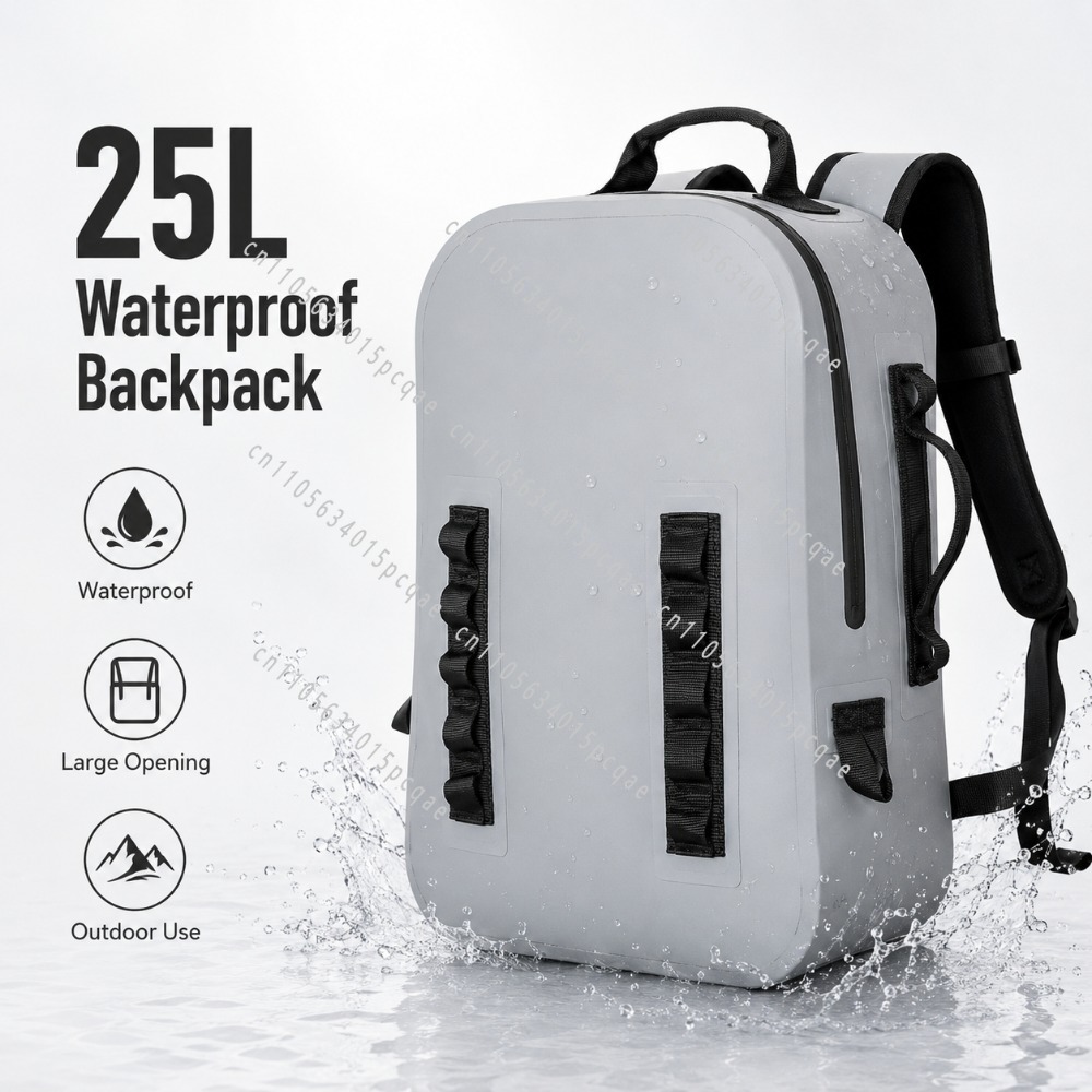 Fishing Bag Waterproof - Hava Geçirmez Fermuarlı Balıkçılık Malzemeleri Sırt