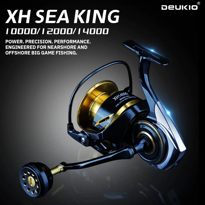 Abu Garcia Reel Max - DEUKIO Uzun Atışlı Spinning Makarası 10000-14000