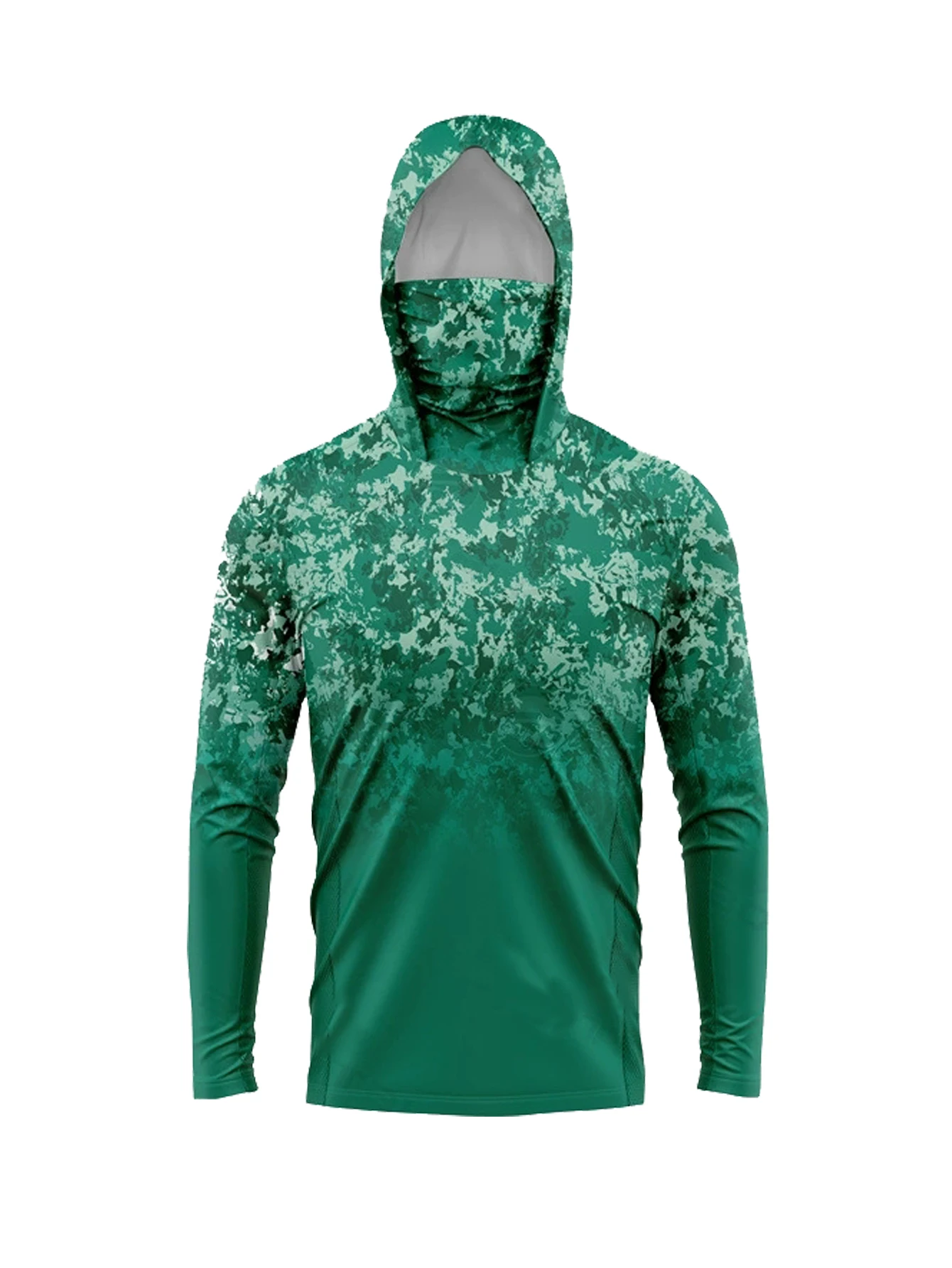 Fishing Hoodie - Erkekler için UPF50+ Güneş Korumalı Balıkçı