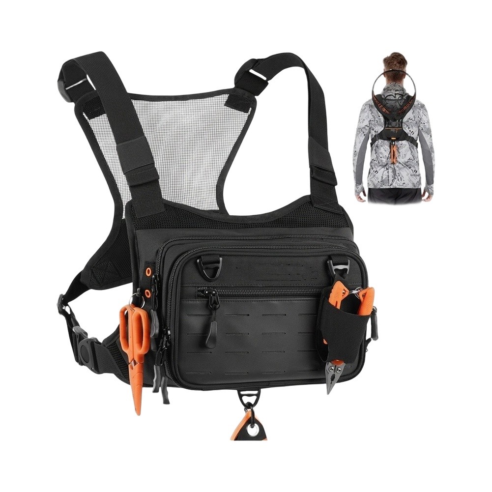 Ön ve Yanlarda Modüler Dokuma  - Fishing Vest incelemesi ve fiyatı