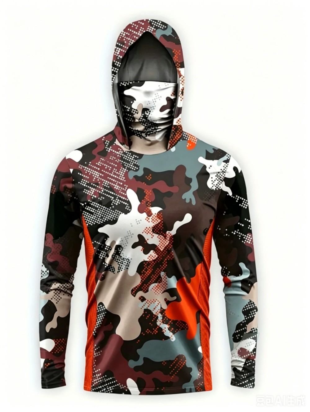 UPF50+ Kamuflaj Erkek Uzun Kol - Fishing Hoodie incelemesi ve fiyatı