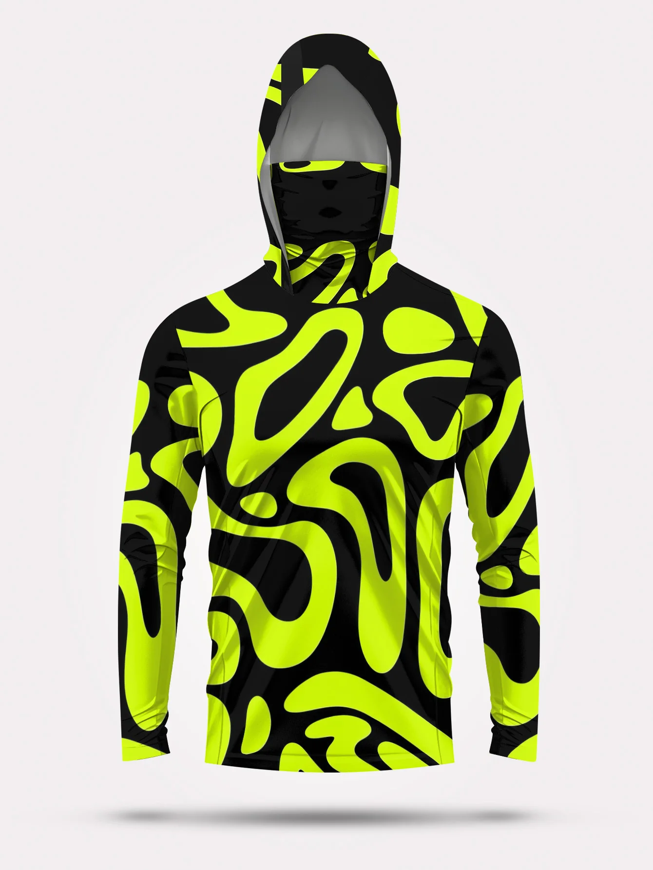 Erkekler için Neon Yeşil Renkl - Fishing Mask Sun Protection incelemesi ve fiyatı